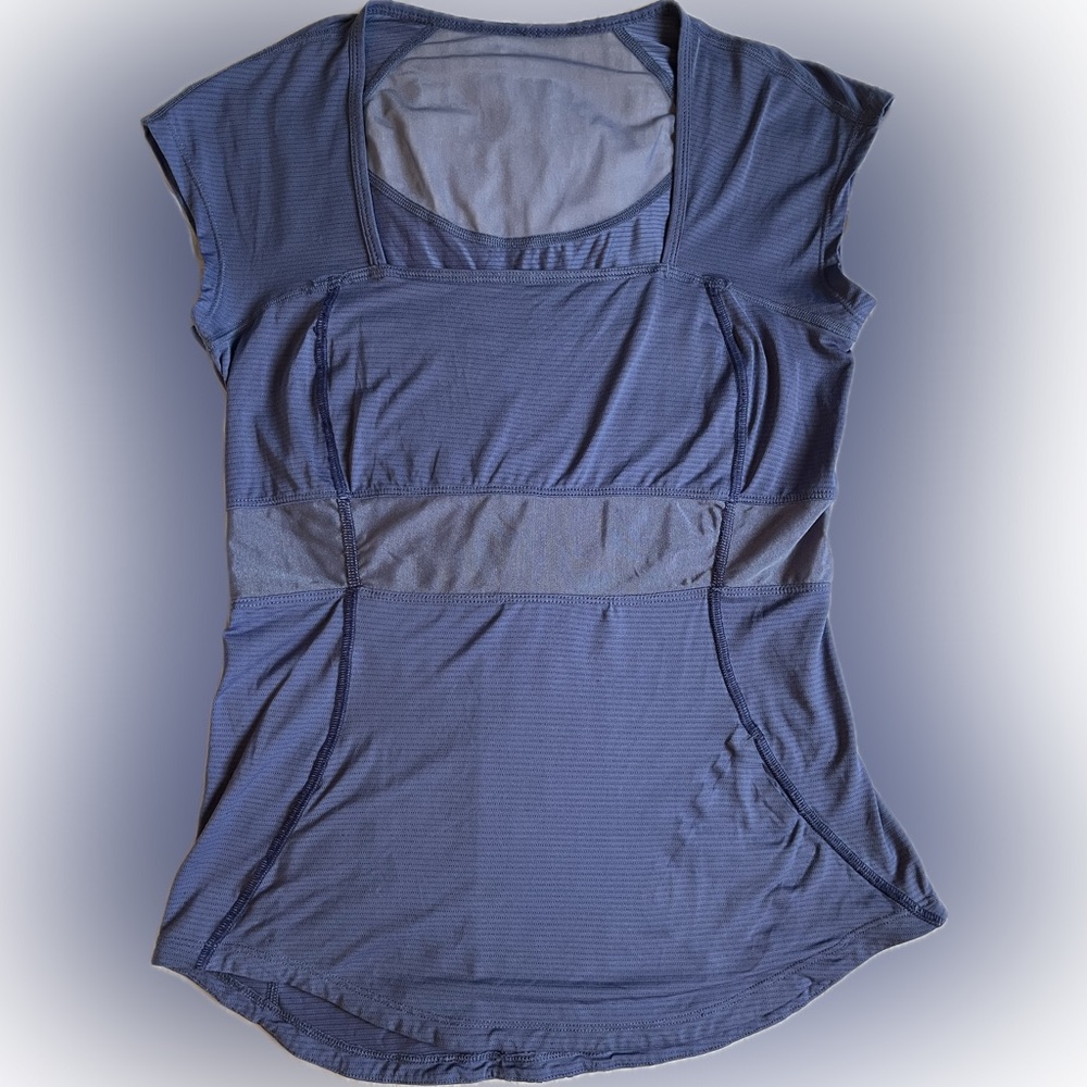 Purple Square Neck Lululemon Top